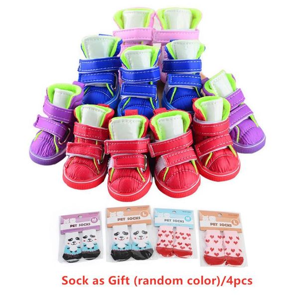 dog apparel 4pcs/set waterproof boots pet puppy anti-slip shoes winter pu snow boot for small dogs chihuahua casual sneaker
dog apparel 4pcs/set waterproof boots pet puppy anti-slip shoes winter pu snow boot for small dogs chihuahua casual sneaker