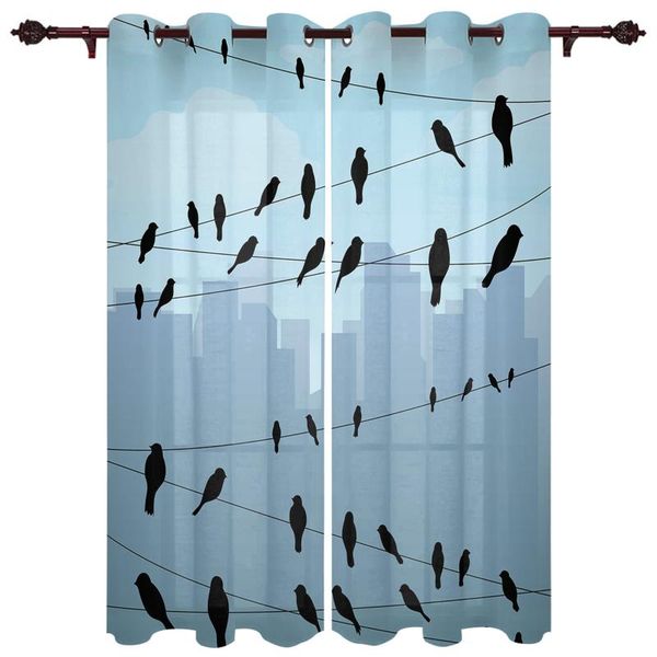 translucent luxury curtain birds city silhouette living room closet kitchen bedroom home decoration exquisite window curtains
translucent luxury curtain birds city silhouette living room closet kitchen bedroom home decoration exquisite window curtains
