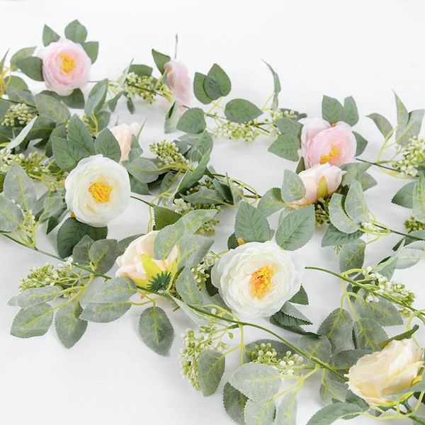 decorative flowers & wreaths 2m artificial floral vine hanging silk flower garland for home decor wedding decorations diy wreath fake plant
decorative flowers & wreaths 2m artificial floral vine hanging silk flower garland for home decor wedding decorations diy wreath fake plant