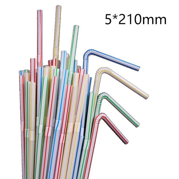 drinking straws 600pcs plastic flexible long multi-colored striped bedable party rainbow disposable for banquet bar drink
drinking straws 600pcs plastic flexible long multi-colored striped bedable party rainbow disposable for banquet bar drink