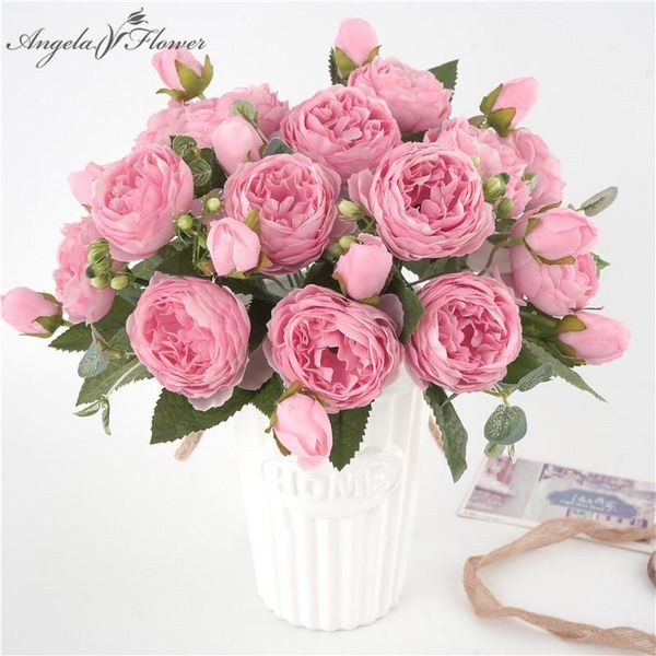 decorative flowers & wreaths 29cm artificial flower peony bouquet home decor diy wedding arrangement bridal bunch silk rose pography gifts
decorative flowers & wreaths 29cm artificial flower peony bouquet home decor diy wedding arrangement bridal bunch silk rose pography gifts