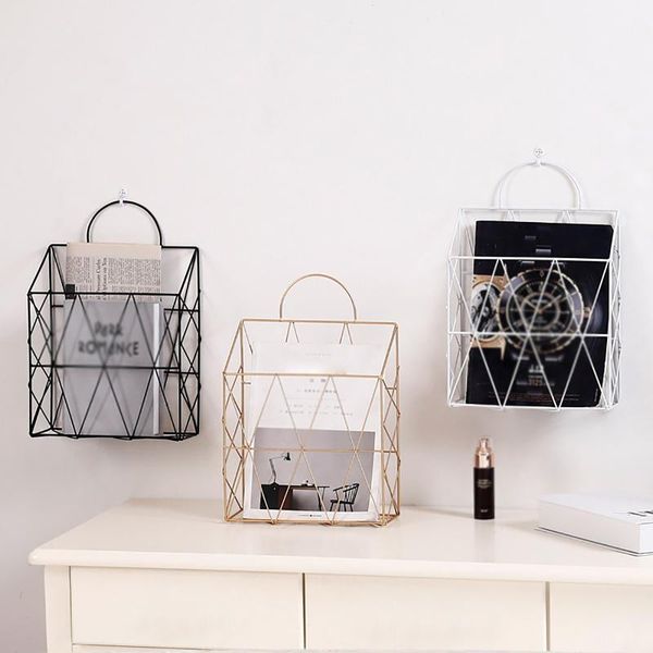 magazine holder hanging wall mounted newspaper periodical book document file organizer basket metal shelf storage container
magazine holder hanging wall mounted newspaper periodical book document file organizer basket metal shelf storage container