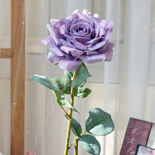 new large rose branch oil painting style flannel artificial flowers for wedding party room decor flores artificiales
new large rose branch oil painting style flannel artificial flowers for wedding party room decor flores artificiales