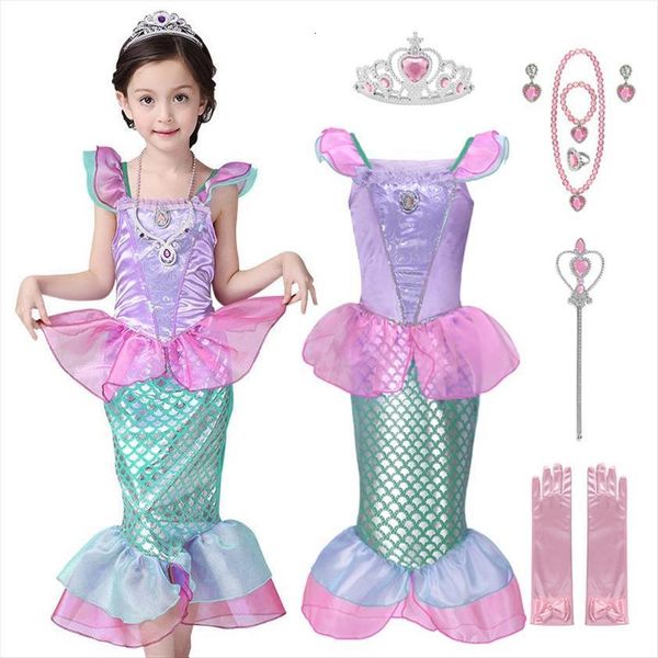 girls little mermaid princess up girl dress children summer fancy costume clothes kids scale beach party outfit, Red;yellow
girls little mermaid princess up girl dress children summer fancy costume clothes kids scale beach party outfit, Red;yellow