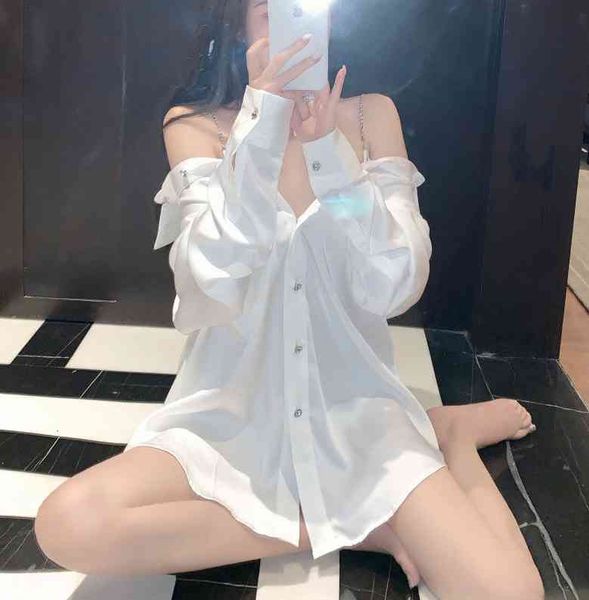 women's shorts night market women's clothes nightclub off shoulder early spring korean design smart shirt 0x0r, White;black
women's shorts night market women's clothes nightclub off shoulder early spring korean design smart shirt 0x0r, White;black