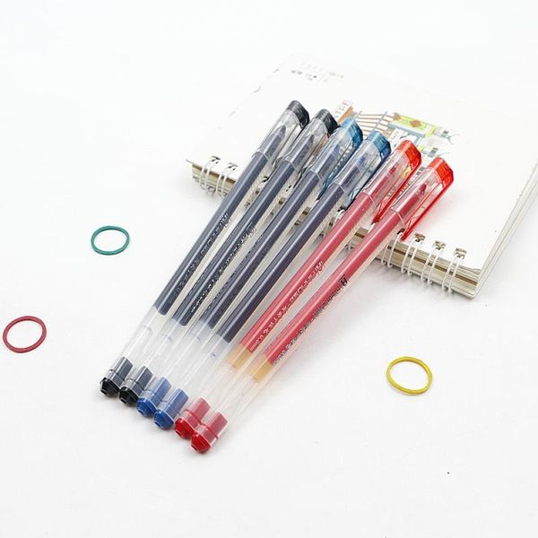gel pens 6pcs/lot pen 0.5mm good quality plastic writing smooth neutral for student school office stationery
gel pens 6pcs/lot pen 0.5mm good quality plastic writing smooth neutral for student school office stationery