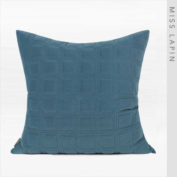 pillow case miss lapin decorative sofa quilted embroidery interior design blue cushion cover 60x60cm
pillow case miss lapin decorative sofa quilted embroidery interior design blue cushion cover 60x60cm