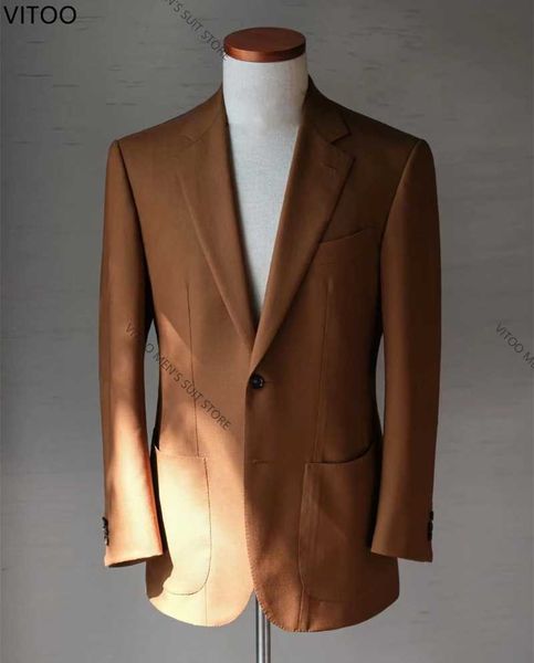 men's suits & blazers brown men casual marriage groom blazer custom homme tuxedo for wedding dress coat pant latest design business set, White;black
men's suits & blazers brown men casual marriage groom blazer custom homme tuxedo for wedding dress coat pant latest design business set, White;black