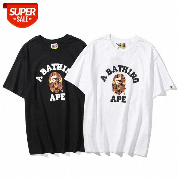 lovers casual japanese brand flame camouflage apeman monkey head letter printing shortsleeved tshirt iv7k, White;black
lovers casual japanese brand flame camouflage apeman monkey head letter printing shortsleeved tshirt iv7k, White;black