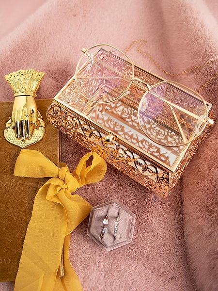 storage boxes & bins nordic luxury carved golden box vintage glass container wedding decor ring necklace bracelets earrings organizer
storage boxes & bins nordic luxury carved golden box vintage glass container wedding decor ring necklace bracelets earrings organizer
