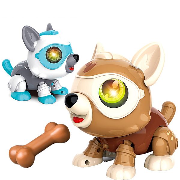 simulation robot dog electronics pet dog smart puppy responds to bark touching control educational intelligence toys gifts
simulation robot dog electronics pet dog smart puppy responds to bark touching control educational intelligence toys gifts