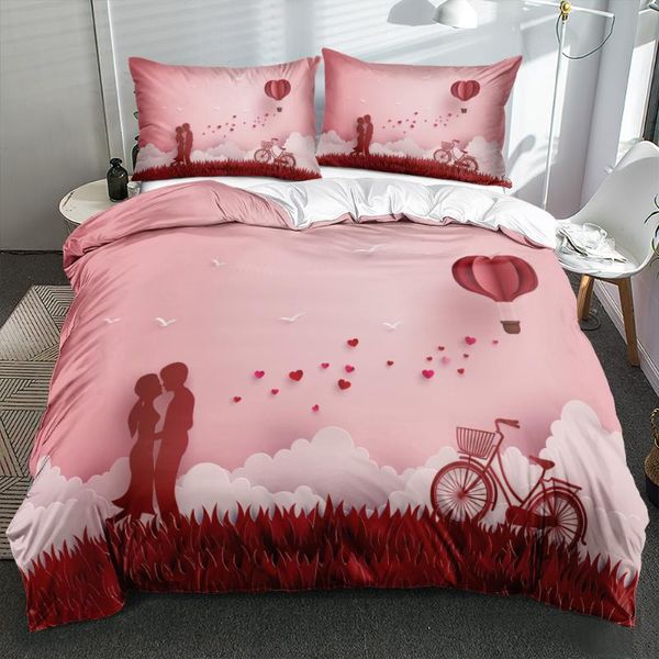 3d pattern valentine day bedding sets pink lovers duvet cover set modern quilt covers pillocases single double king sizes
3d pattern valentine day bedding sets pink lovers duvet cover set modern quilt covers pillocases single double king sizes