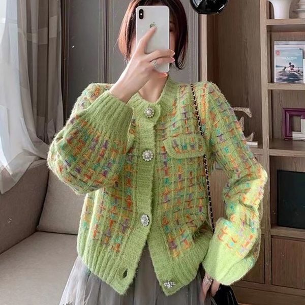 simple style shows thin lantern sleeve color knitted long sleeve sweater cardigan short coat autumn, White
simple style shows thin lantern sleeve color knitted long sleeve sweater cardigan short coat autumn, White