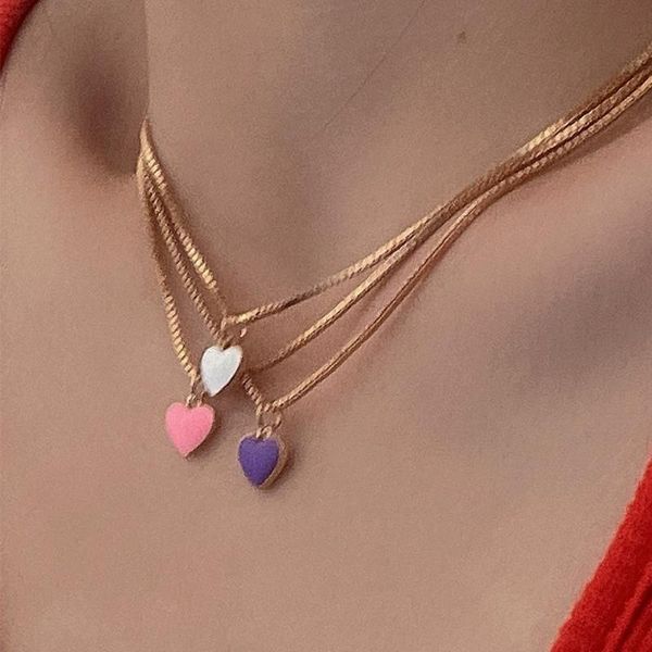 chains cosysail simple cute love shape pendant necklace for female 2021 trendy minimalist clavicle chain box wedding jewelry, Silver
chains cosysail simple cute love shape pendant necklace for female 2021 trendy minimalist clavicle chain box wedding jewelry, Silver