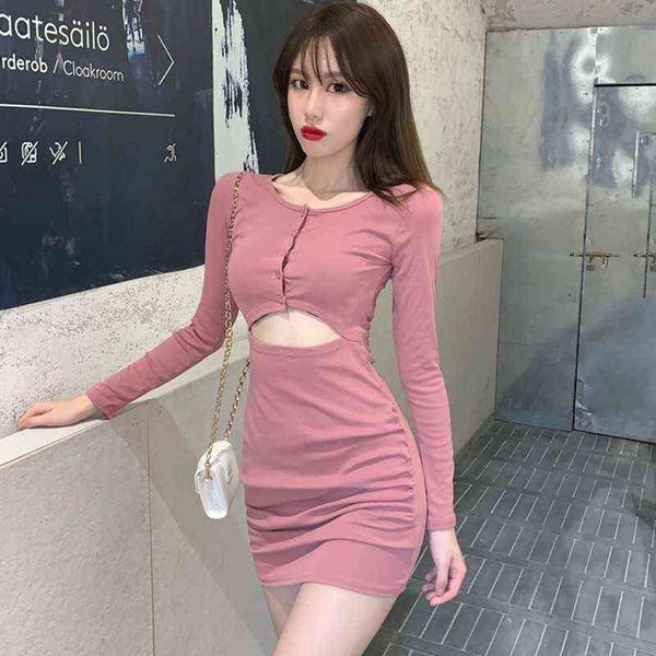 women hollow button dress slim o neck long sleeve pleated dress fashion high waist dresses, Black;gray
women hollow button dress slim o neck long sleeve pleated dress fashion high waist dresses, Black;gray
