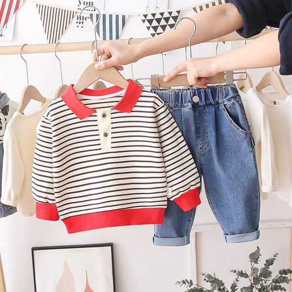clothing sets sprring girls boys set kids baby clothes casual sports outfit strips hooded coat jeans suit 2pcs/set tracksuit, White
clothing sets sprring girls boys set kids baby clothes casual sports outfit strips hooded coat jeans suit 2pcs/set tracksuit, White