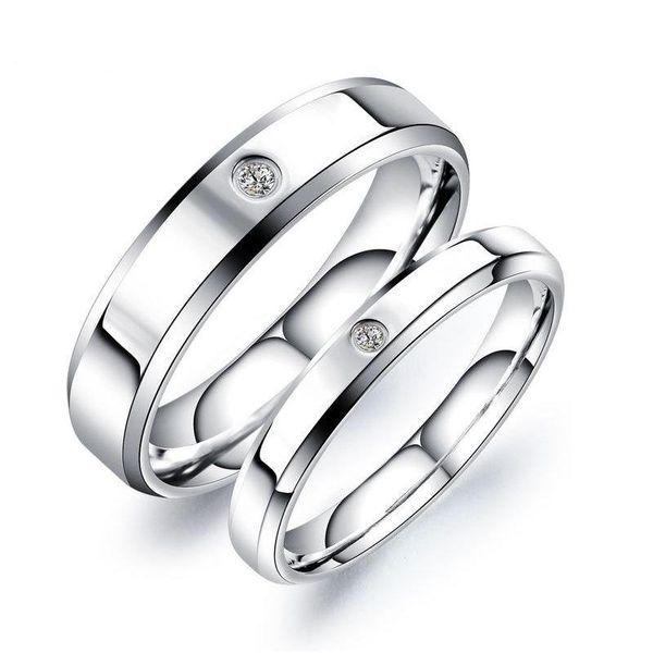 wedding rings the simple fashion diamond couple ring jewelry gift for lover titanium steel men's and women's, Slivery;golden
wedding rings the simple fashion diamond couple ring jewelry gift for lover titanium steel men's and women's, Slivery;golden