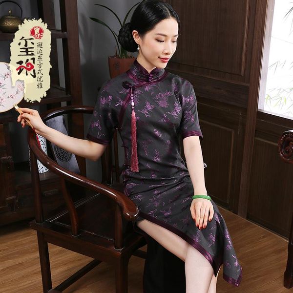 ethnic clothing seal he silk mention flowers stay yarn high-grade old shanghai side buckle opening ms chinese qipao dress, Red
ethnic clothing seal he silk mention flowers stay yarn high-grade old shanghai side buckle opening ms chinese qipao dress, Red