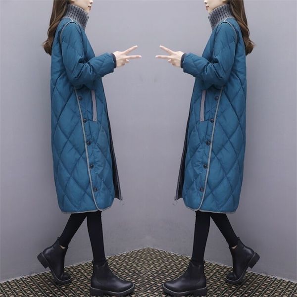 plus size warm woman winter coat parkas slim cotton padded basic jacket female casual long outwear feminina 211008, Black
plus size warm woman winter coat parkas slim cotton padded basic jacket female casual long outwear feminina 211008, Black
