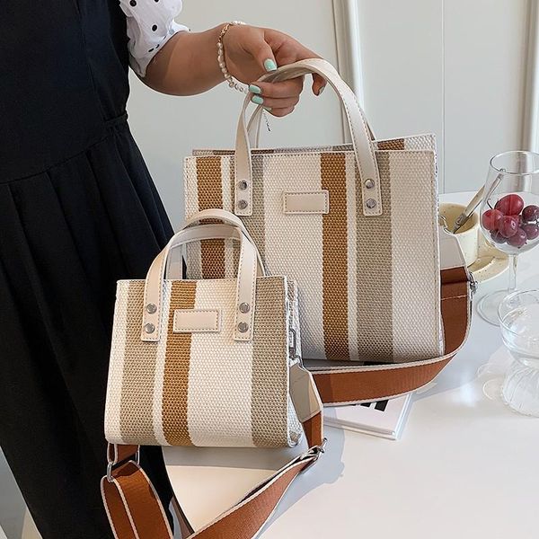 evening bags 2021 fashion shoulder bag high capacity woman stripe crossbody casual shopping handbag female brand designer tote
evening bags 2021 fashion shoulder bag high capacity woman stripe crossbody casual shopping handbag female brand designer tote