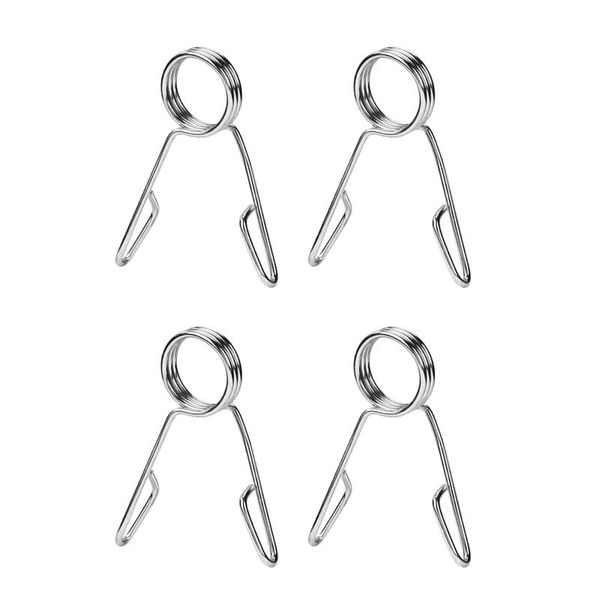 4-pack olympic 2 inch spring collar weight bars clips dumbbell barbell clamp bar
4-pack olympic 2 inch spring collar weight bars clips dumbbell barbell clamp bar