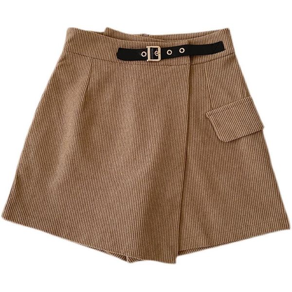 women's shorts autumn and winter korean style retro corduroy wide-legged high-waist a-line women, White;black
women's shorts autumn and winter korean style retro corduroy wide-legged high-waist a-line women, White;black