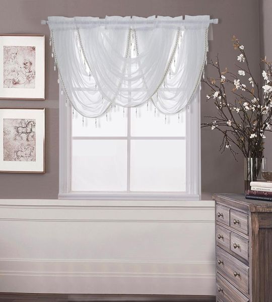 curtain & drapes finished waterfall white mesh curtains silver screen kitchen for bedroom
curtain & drapes finished waterfall white mesh curtains silver screen kitchen for bedroom