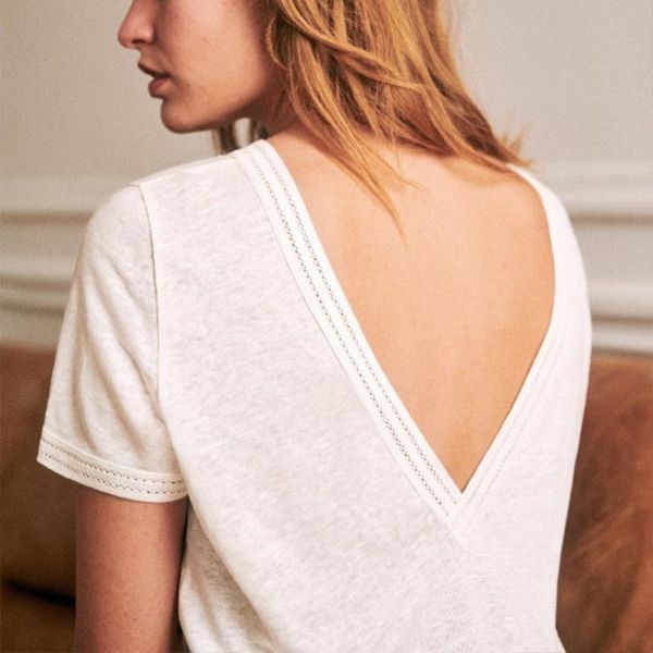 women t-shirt spring summer 2021 new t-shirt fashionable casual loose v-neck short sleeve cotton t-shirt top, White
women t-shirt spring summer 2021 new t-shirt fashionable casual loose v-neck short sleeve cotton t-shirt top, White