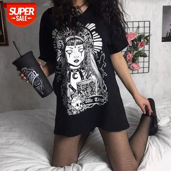 sunfiz yf goth dark grunge black print t-shirts gothic loose punk harajuku streetwear female aesthetic clothes vintage tee #3y9f, White
sunfiz yf goth dark grunge black print t-shirts gothic loose punk harajuku streetwear female aesthetic clothes vintage tee #3y9f, White