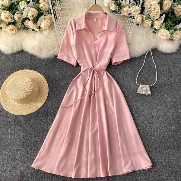 casual dresses fashion office lady korean elegant v-neck short-sleeved waist lace-up a- line women vintage button dress q1ki, Black;gray
casual dresses fashion office lady korean elegant v-neck short-sleeved waist lace-up a- line women vintage button dress q1ki, Black;gray