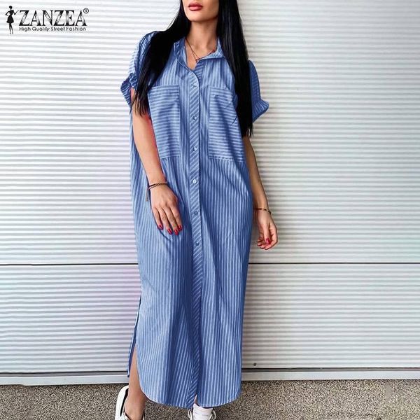 casual dresses womens elegant long shirt dress lady maxi 2022 summer striped vestidos fashion oversize short sleeve robe, Black;gray
casual dresses womens elegant long shirt dress lady maxi 2022 summer striped vestidos fashion oversize short sleeve robe, Black;gray