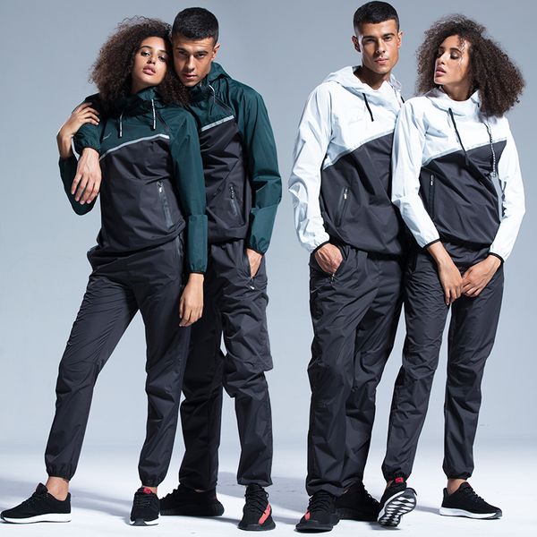 mens sauna suit womens gym clothing set hoodies pullover sportswear running fitness weight loss sweating tracksuit wind d6p6, Gray
mens sauna suit womens gym clothing set hoodies pullover sportswear running fitness weight loss sweating tracksuit wind d6p6, Gray