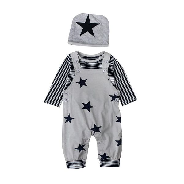 baby boy clothes set cotton 3pcs overalls++hat newborn 0-24m autumn baby suits boys clothing o-neck full sleeve, White
baby boy clothes set cotton 3pcs overalls++hat newborn 0-24m autumn baby suits boys clothing o-neck full sleeve, White