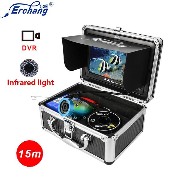 fish finder erchang dvr fishing camera underwater hd 1000tvl 7" 15m video cam 12pcs infrared led
fish finder erchang dvr fishing camera underwater hd 1000tvl 7" 15m video cam 12pcs infrared led