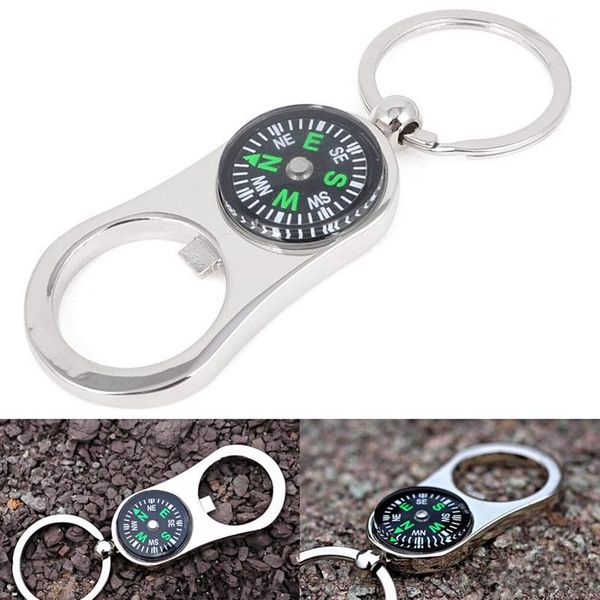 keychains creative metal bottle opener compass keychain keyring keyfob outdoor camping, Silver
keychains creative metal bottle opener compass keychain keyring keyfob outdoor camping, Silver
