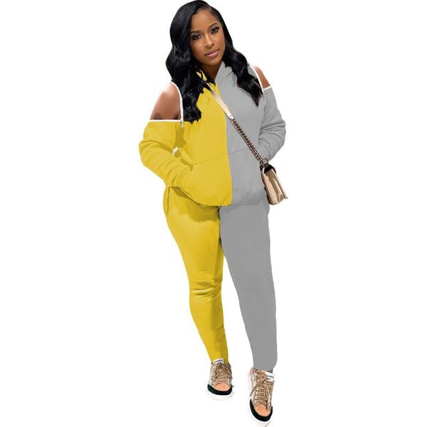 women's two piece pants 2021 product autumn winter tracksuit women outfits matching sets long sleeve sweatshirt sweatpants streetwear, White
women's two piece pants 2021 product autumn winter tracksuit women outfits matching sets long sleeve sweatshirt sweatpants streetwear, White