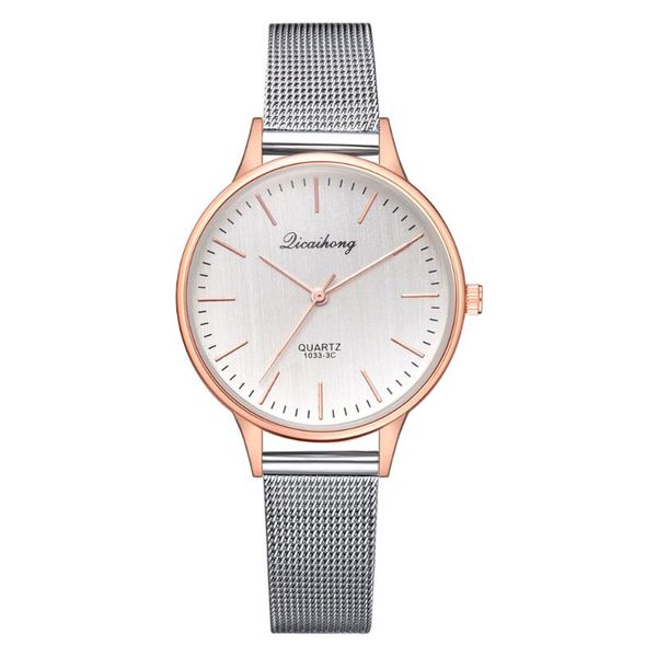 wristwatches women's watch fashion luxury thin strap stainless steel ladies for women female clock zegarek damski relogio feminino 2021, Slivery;brown 
wristwatches women's watch fashion luxury thin strap stainless steel ladies for women female clock zegarek damski relogio feminino 2021, Slivery;brown