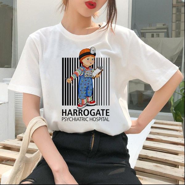 chucky horror cool female t shirt womens streetwear graphic t shirt harajuku ulzzang female t shirt short sleeved femme, White
chucky horror cool female t shirt womens streetwear graphic t shirt harajuku ulzzang female t shirt short sleeved femme, White