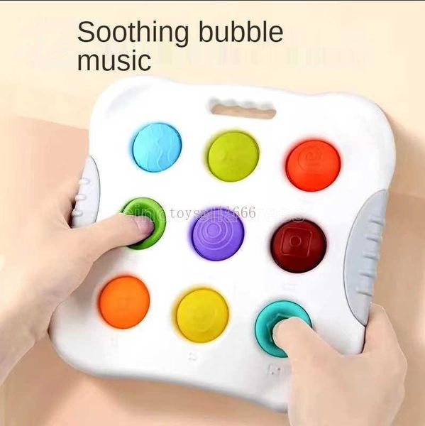 baby soothing pressing bubble music fidget push bubble toys children intelligence early education finger pressing board decompression
baby soothing pressing bubble music fidget push bubble toys children intelligence early education finger pressing board decompression