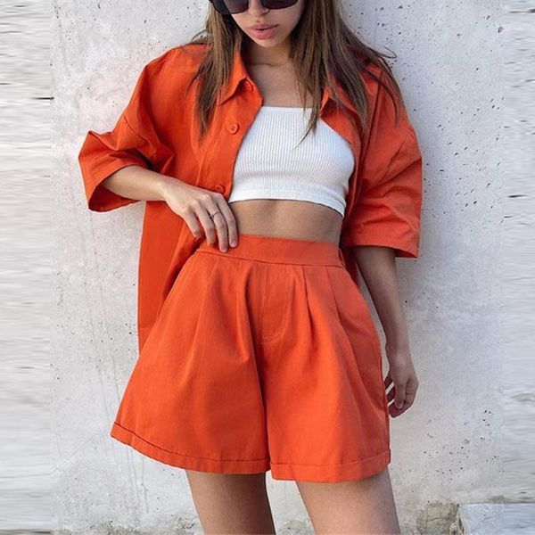 women's tracksuits women shorts set loungewear girl solid two piece female casual outfits long shirt and high waist outdoor tracksuit, Gray
women's tracksuits women shorts set loungewear girl solid two piece female casual outfits long shirt and high waist outdoor tracksuit, Gray