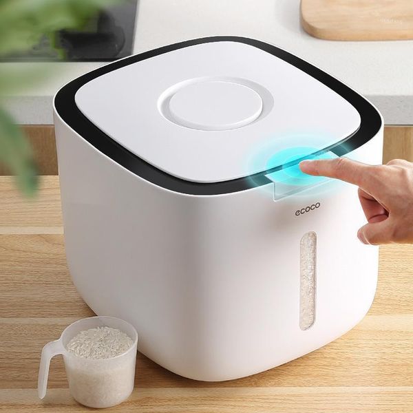 storage bottles & jars 10kg kitchen collection nano bucket insect-proof moisture-proof sealed rice cylinder grain dog household box
storage bottles & jars 10kg kitchen collection nano bucket insect-proof moisture-proof sealed rice cylinder grain dog household box