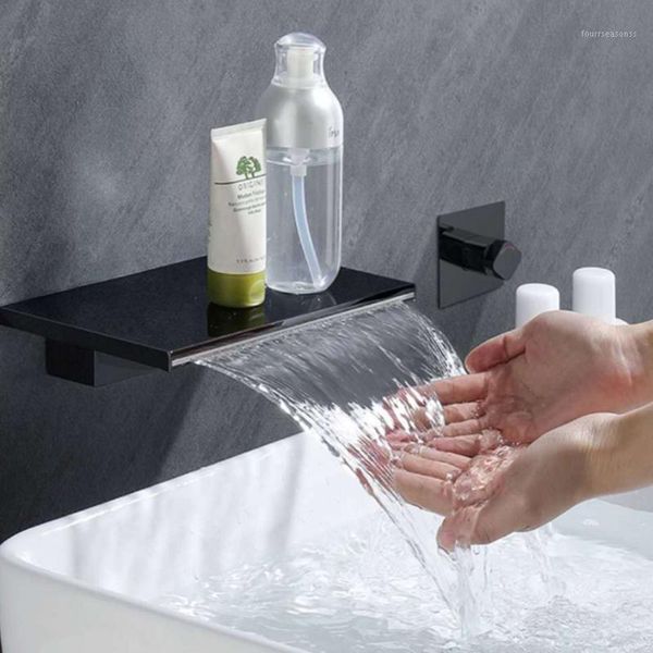 bathroom sink faucets simple design solid brass concealed basin mixer faucet waterfall spout wall mounted tap for el1
bathroom sink faucets simple design solid brass concealed basin mixer faucet waterfall spout wall mounted tap for el1