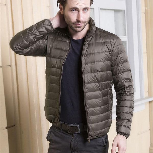 men's jackets plus size 3xl spring/autumn mens lightweight jacket duck down filler fashion male fall slim casual coat solid striped str, Black;brown
men's jackets plus size 3xl spring/autumn mens lightweight jacket duck down filler fashion male fall slim casual coat solid striped str, Black;brown