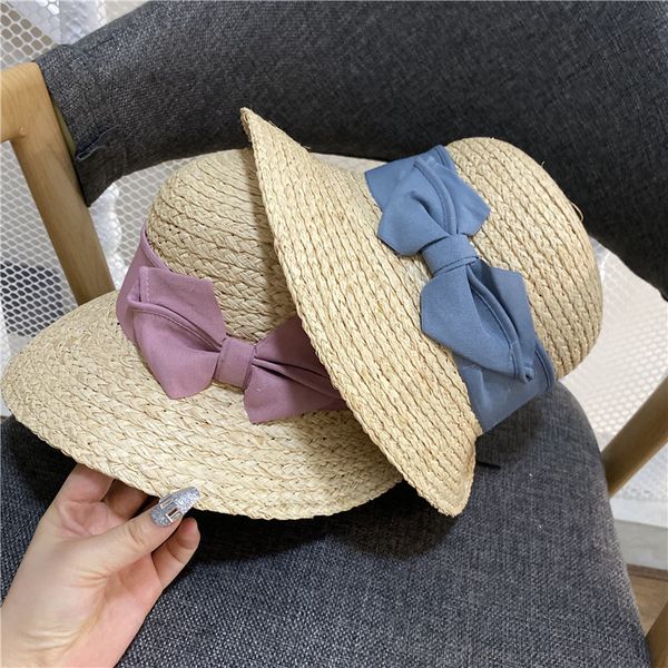 summer lady lafite straw cute bow sun shading fisherman's hat wide brim beach hat, Yellow
summer lady lafite straw cute bow sun shading fisherman's hat wide brim beach hat, Yellow