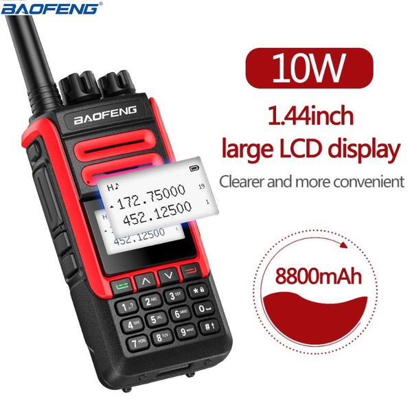 new 10w baofeng uv-99 high power 8800mah walkie talkie dual band transceiver handheld uv-5r uv-9r plus two way radio
new 10w baofeng uv-99 high power 8800mah walkie talkie dual band transceiver handheld uv-5r uv-9r plus two way radio