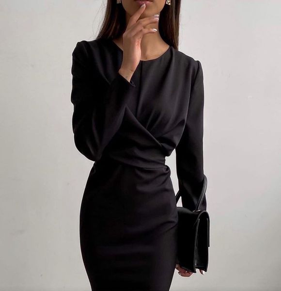 ruched long sleeve dresses for women party club outfits bodycon midi dress winter 2021 elegant office lady dress, Black;gray
ruched long sleeve dresses for women party club outfits bodycon midi dress winter 2021 elegant office lady dress, Black;gray