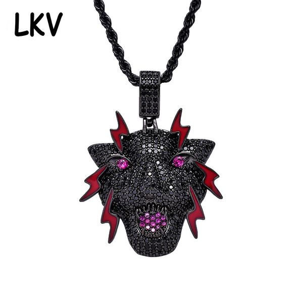 hip hop jewelry panther online game hiphop men's pendant full of zircon necklace, Silver
hip hop jewelry panther online game hiphop men's pendant full of zircon necklace, Silver