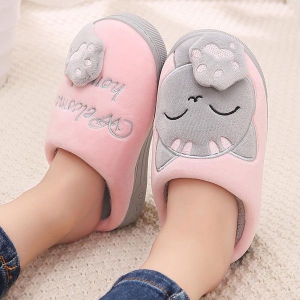 slipper cute kids slippers non-slip winter animal home comfort floor girls boy shoes children cotton indoor flats plush, Black;grey
slipper cute kids slippers non-slip winter animal home comfort floor girls boy shoes children cotton indoor flats plush, Black;grey