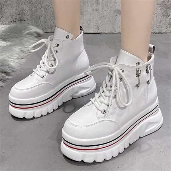 boots 2021 soft leather women's platform fashion designer black white chunky ankle ladies lace-up 7cm wedges footwear
boots 2021 soft leather women's platform fashion designer black white chunky ankle ladies lace-up 7cm wedges footwear