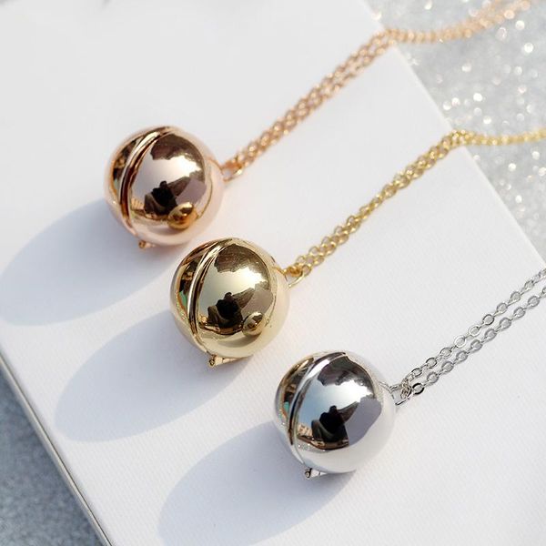 pendant necklaces simple european and american women can open picture po ball shape locket necklace for womens jewelry, Silver
pendant necklaces simple european and american women can open picture po ball shape locket necklace for womens jewelry, Silver